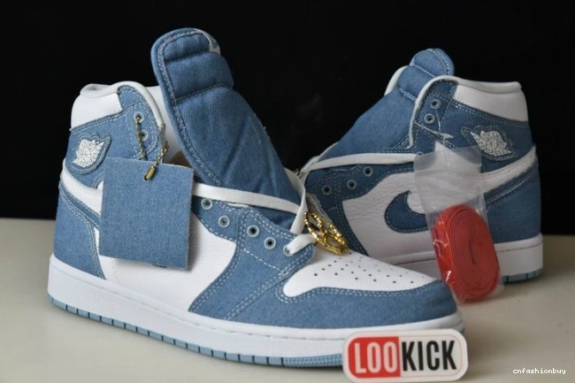 Air WMNS High OG 1 Jordan DM9036-104 Denim 0807